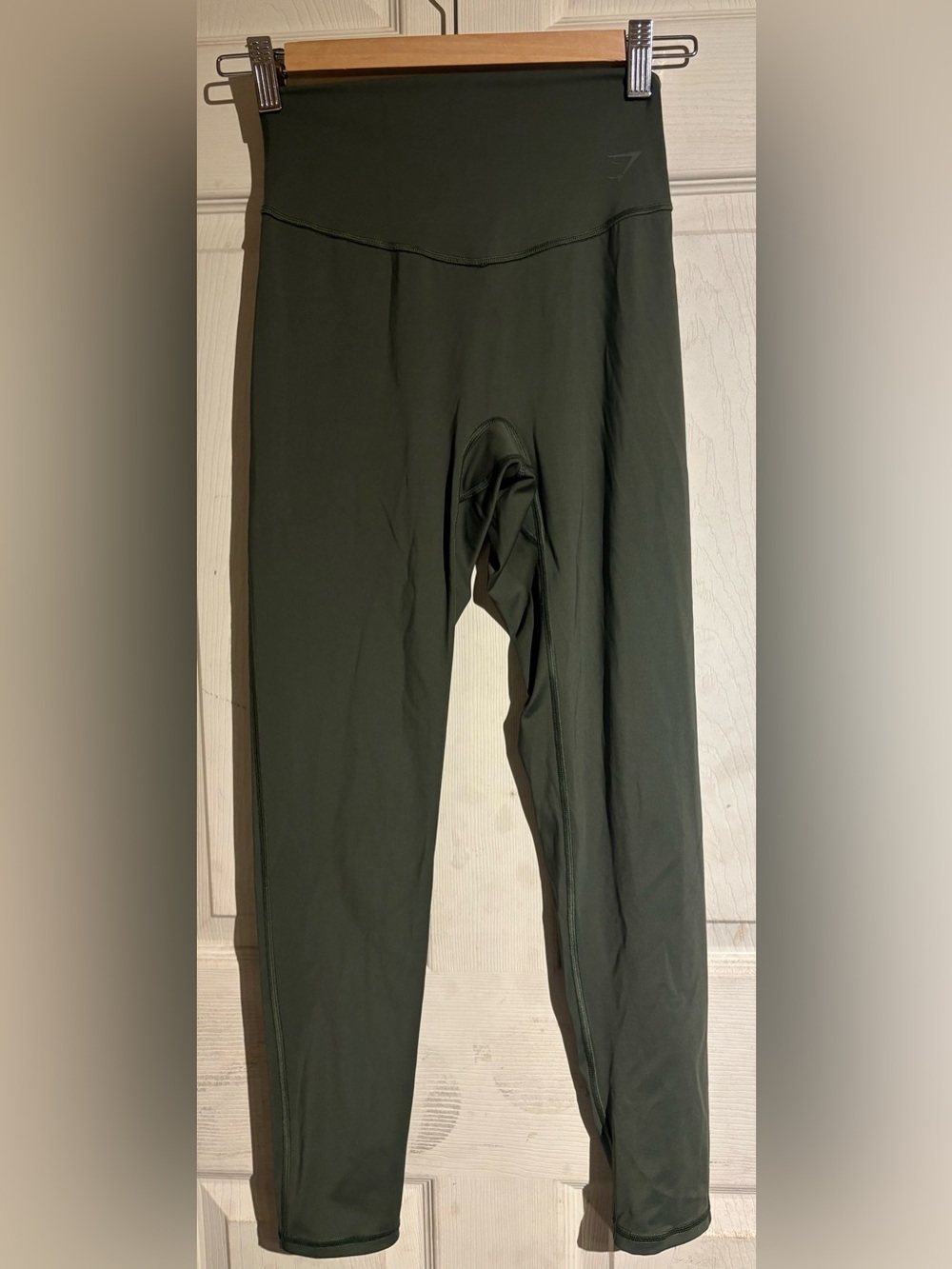 Gymshark High-Rise Leggings in Olive